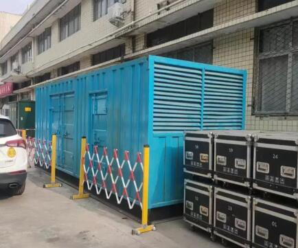 鹰手营子矿静音发电机租赁